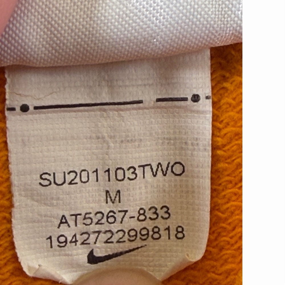 Nike Mens Sportswear Alumni French Terry Shorts Orange AT5267-833 Size M - Picture 8 of 14